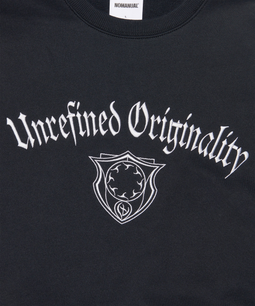 NOMANUAL（NOMANUAL）の「U.O SWEATSHIRT - BLACK（スウェット・レディース・その他・MEDIUM/LARGE/X-LARGE/SMALL）」の5枚目の写真