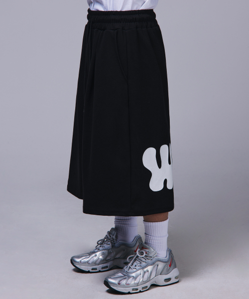 SCALLYWAG（スカリーワグ）の「WAAG バミューダスウェットパンツ[ブラック]（その他パンツ・レディース・その他・MEDIUM/LARGE）」の2枚目の写真