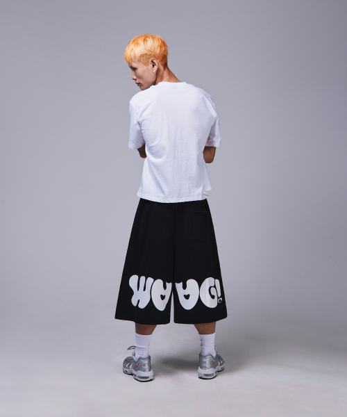 SCALLYWAG（スカリーワグ）の「WAAG バミューダスウェットパンツ[ブラック]（その他パンツ・レディース・その他・MEDIUM/LARGE）」の3枚目の写真