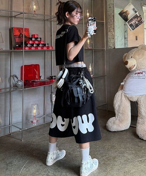 SCALLYWAG（スカリーワグ）の「WAAG バミューダスウェットパンツ[ブラック]（その他パンツ・レディース・その他・MEDIUM/LARGE）」の22枚目の写真