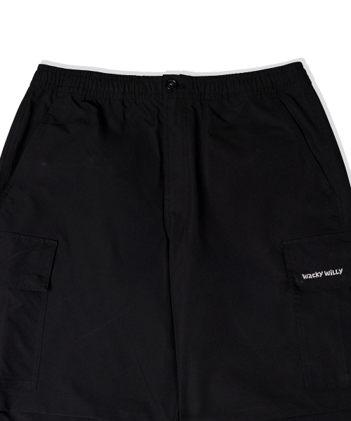 Wacky WiLLy（ワッキーウィリー）の「リップストップカーゴパンツブラック（その他パンツ・レディース・その他・MEDIUM/LARGE/X-LARGE/SMALL）」の4枚目の写真