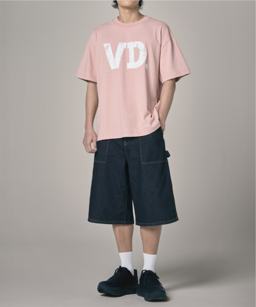 Verdnt（バーダント）の「ベーシックバーデントロゴ半袖Tシャツ[ピンク]（Tシャツ/カットソー・レディース・ピンク・SMALL/MEDIUM/LARGE）」の9枚目の写真