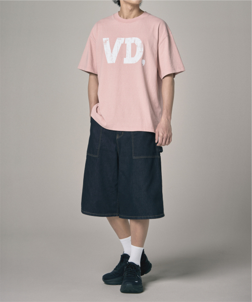 Verdnt（バーダント）の「ベーシックバーデントロゴ半袖Tシャツ[ピンク]（Tシャツ/カットソー・レディース・ピンク・SMALL/MEDIUM/LARGE）」の10枚目の写真
