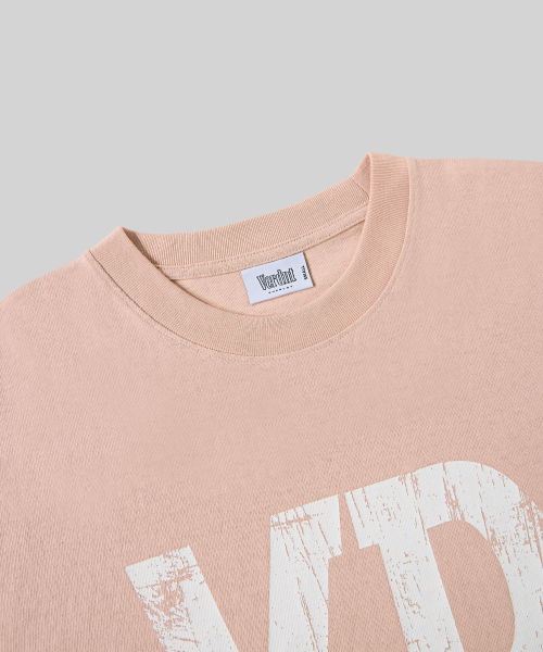 Verdnt（バーダント）の「ベーシックバーデントロゴ半袖Tシャツ[ピンク]（Tシャツ/カットソー・レディース・ピンク・SMALL/MEDIUM/LARGE）」の2枚目の写真