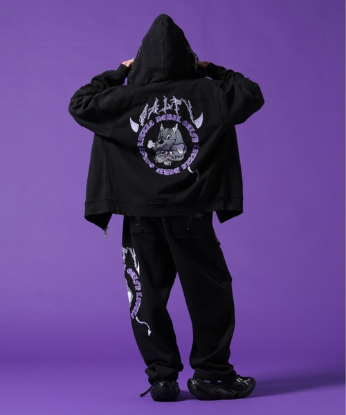 GALFY/ガルフィー/【LHP別注】小悪魔ジップアップパーカー パーカー