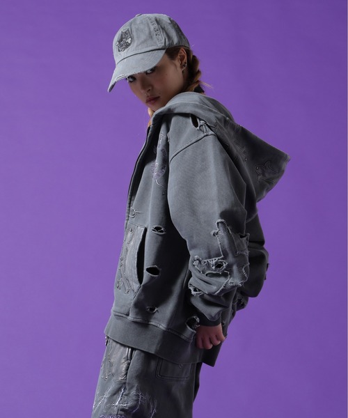 GALFY/ガルフィー/【LHP別注】小悪魔ジップアップパーカー パーカー