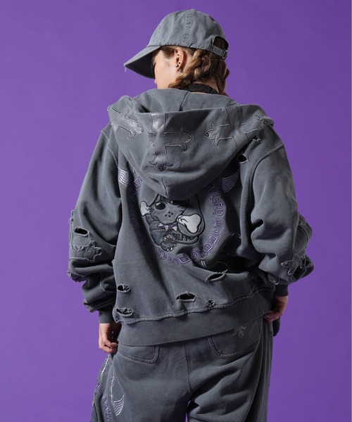 GALFY/ガルフィー/【LHP別注】小悪魔ジップアップパーカー パーカー