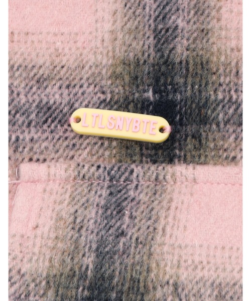 Little sunny bite（リトルサニーバイト）の「check jacket（シャツ/ブラウス・レディース・ピンク/ブラック/ブルー・SMALL/MEDIUM）」の17枚目の写真