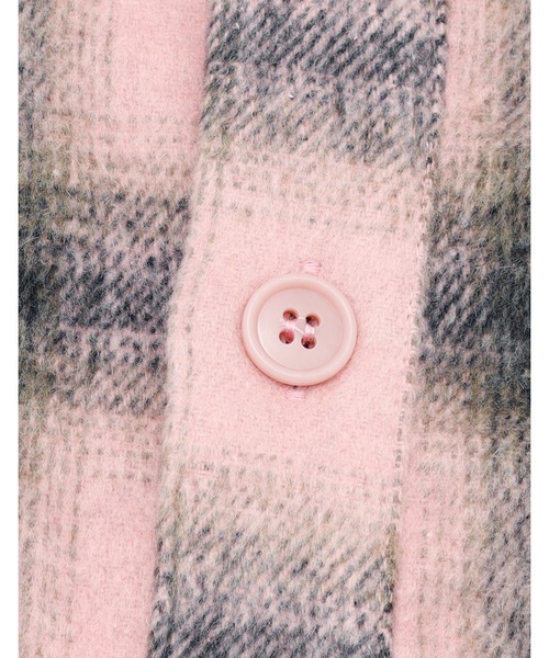 Little sunny bite（リトルサニーバイト）の「check jacket（シャツ/ブラウス・レディース・ピンク/ブラック/ブルー・SMALL/MEDIUM）」の18枚目の写真