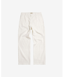 Utility Linen Fatigue Pants (Ivory)