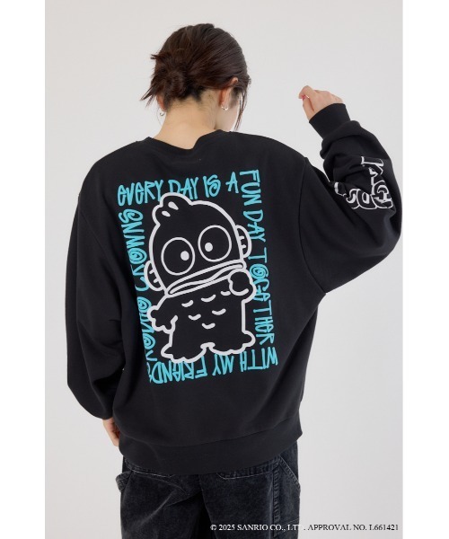 RODEO CROWNS WIDE BOWL（ロデオクラウンズワイドボウル）の「(サンリオキャラクターズ) BLC スウェットトップス（スウェット・レディース・ブルー系その他/パープル系その他/イエロー系その他/ピンク系その他・FREE）」の9枚目の写真