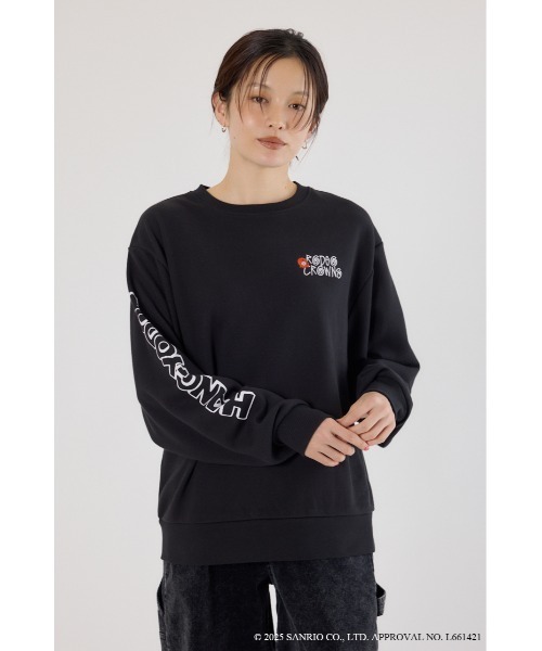 RODEO CROWNS WIDE BOWL（ロデオクラウンズワイドボウル）の「(サンリオキャラクターズ) BLC スウェットトップス（スウェット・レディース・ブルー系その他/パープル系その他/イエロー系その他/ピンク系その他・FREE）」の7枚目の写真