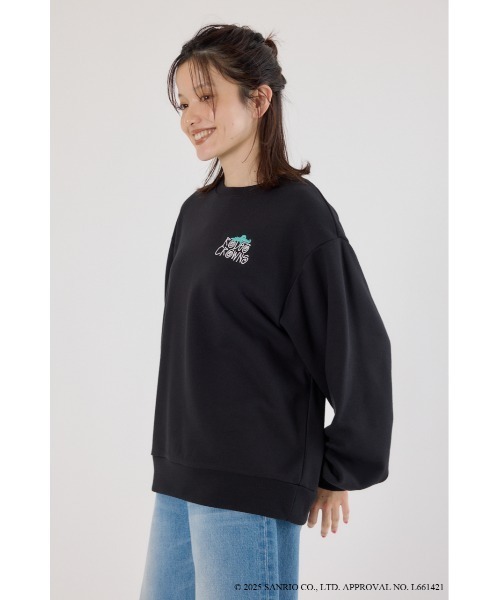 RODEO CROWNS WIDE BOWL（ロデオクラウンズワイドボウル）の「(サンリオキャラクターズ) BLC スウェットトップス（スウェット・レディース・ブルー系その他/パープル系その他/イエロー系その他/ピンク系その他・FREE）」の19枚目の写真