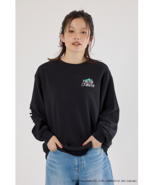 RODEO CROWNS WIDE BOWL（ロデオクラウンズワイドボウル）の「(サンリオキャラクターズ) BLC スウェットトップス（スウェット・レディース・ブルー系その他/パープル系その他/イエロー系その他/ピンク系その他・FREE）」の18枚目の写真
