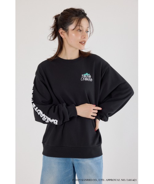 RODEO CROWNS WIDE BOWL（ロデオクラウンズワイドボウル）の「(サンリオキャラクターズ) BLC スウェットトップス（スウェット・レディース・ブルー系その他/パープル系その他/イエロー系その他/ピンク系その他・FREE）」の17枚目の写真