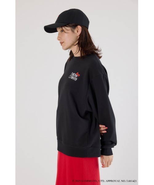 RODEO CROWNS WIDE BOWL（ロデオクラウンズワイドボウル）の「(サンリオキャラクターズ) BLC スウェットトップス（スウェット・レディース・ブルー系その他/パープル系その他/イエロー系その他/ピンク系その他・FREE）」の12枚目の写真