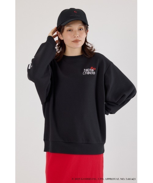 RODEO CROWNS WIDE BOWL（ロデオクラウンズワイドボウル）の「(サンリオキャラクターズ) BLC スウェットトップス（スウェット・レディース・ブルー系その他/パープル系その他/イエロー系その他/ピンク系その他・FREE）」の11枚目の写真