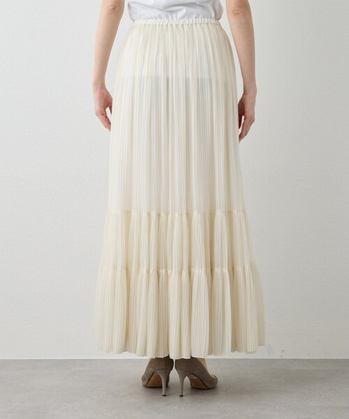 Whim Gazette（ウィムガゼット）の「オーガンジーティアードスカート