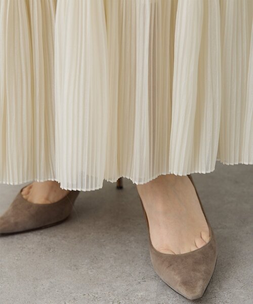 Whim Gazette（ウィムガゼット）の「オーガンジーティアードスカート（スカート・レディース・オフホワイト/ブラック・FREE）」の20枚目の写真