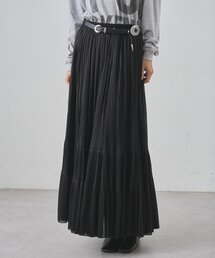 Whim Gazette | オーガンジーティアードスカート(スカート)