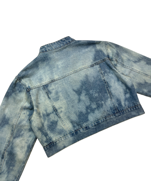 BORN SLIPPY（ボーンスリッピー）の「Addicted Wash Crop Denim Jacket (Light Blue)（デニムジャケット・レディース・その他・FREE）」の9枚目の写真