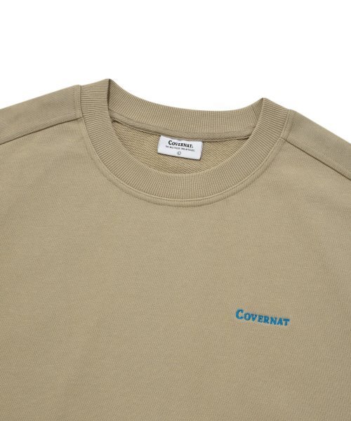 COVERNAT(カバーナット)の「ヘビーウェイトオーバーサイズスウェットベージュ(スウェット・レディース・その他・MEDIUM/SMALL/LARGE)」の3枚目の写真