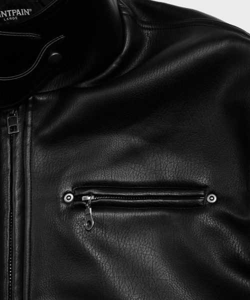 SAINTPAIN（セイントペイン）の「SP クロスシングルレザージャケット ブラック（ライダースジャケット・レディース・その他・MEDIUM/LARGE）」の13枚目の写真