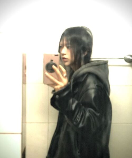 SAINTPAIN（セイントペイン）の「SP クロスシングルレザージャケット ブラック（ライダースジャケット・レディース・その他・MEDIUM/LARGE）」の4枚目の写真