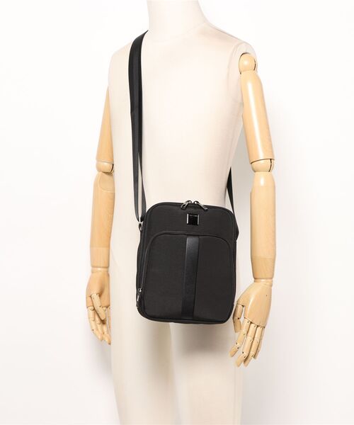 Samsonite(サムソナイト)の「【Samsonite】サムソナイト SACKSQUARET Crossbody S 9.7 ショルダーバッグ(ショルダーバッグ・メンズ・ブラック/ブルー・FREE)」の6枚目の写真