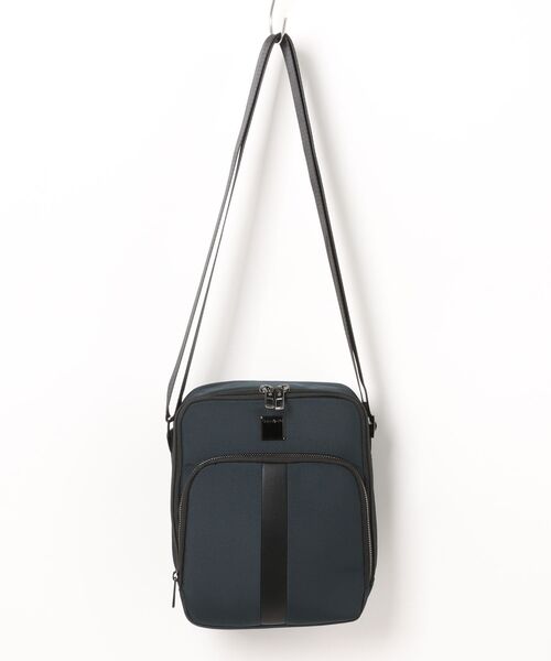 Samsonite(サムソナイト)の「【Samsonite】サムソナイト SACKSQUARET Crossbody S 9.7 ショルダーバッグ(ショルダーバッグ・メンズ・ブラック/ブルー・FREE)」の7枚目の写真