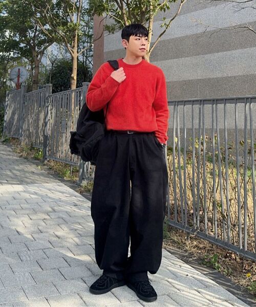 THE MILE（ザマイル）の「イージーバルーンフィット綿ワイドスパンツ[ブラック]（その他パンツ・メンズ・その他・MEDIUM/SMALL）」の6枚目の写真