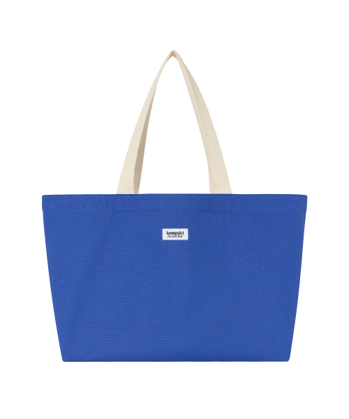 Kompakt Record Bar(コンパクトレコードバー)の「KRB Light Canvas Tote Bag - Blue(トートバッグ・メンズ・その他・F)」の2枚目の写真