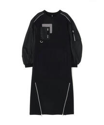B'2nd（ビーセカンド）の「AULA AILA（アウラ アイラ）別注MILITARY SLEEVE ONE-PIECE（ワンピース）」
