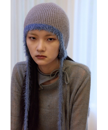 SMIEUR（エスミア）の「ウールレーンビーニー（グレー）（ニットキャップ/ビーニー）」