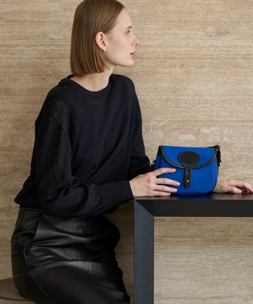 BRADY（ブレディー）の「Brady | COLNE MINI MELTON（ショルダーバッグ・レディース・マスタード/ブルー/レッド/パープル・ONE）」の5枚目の写真