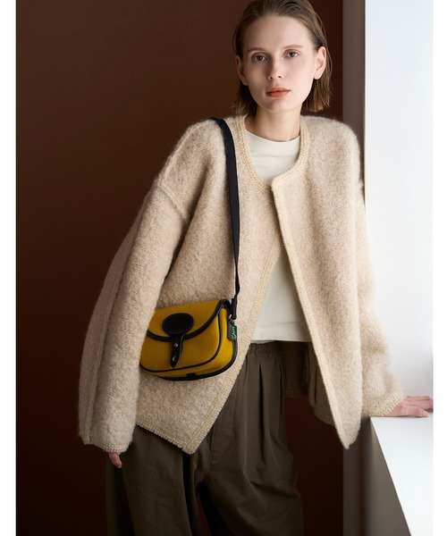 BRADY（ブレディー）の「Brady | COLNE MINI MELTON（ショルダーバッグ・レディース・マスタード/ブルー/レッド/パープル・ONE）」の6枚目の写真