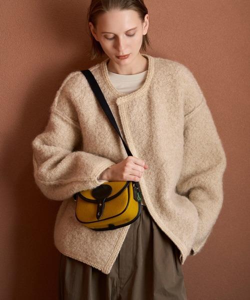 BRADY（ブレディー）の「Brady | COLNE MINI MELTON（ショルダーバッグ・レディース・マスタード/ブルー/レッド/パープル・ONE）」の7枚目の写真