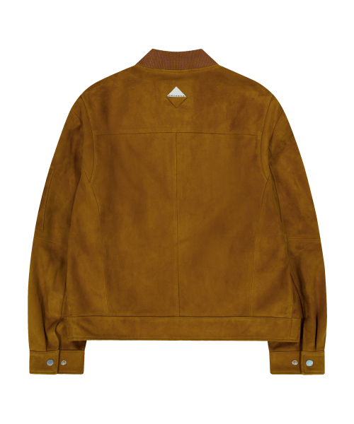 UNGIMMICK（アンジミック）の「SUEDE MA-1 JACKET (COGNAC / GOATSKIN)（ライダースジャケット・メンズ・その他・MEDIUM/LARGE）」の2枚目の写真