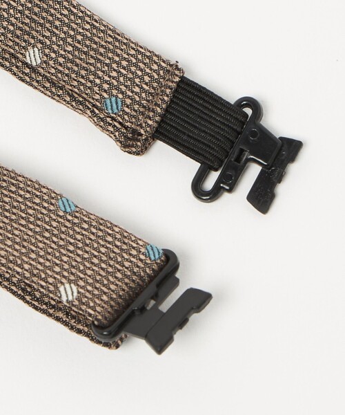 green label relaxing（グリーンレーベルリラクシング）の「ネクタイ チーフ セット（ドット） / キッズ 手洗い可能（ネクタイ・キッズ・コバルトブルー/ブラウン系・M/L）」の9枚目の写真