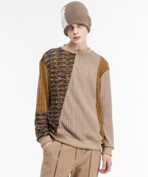 Cutting Knit Brown