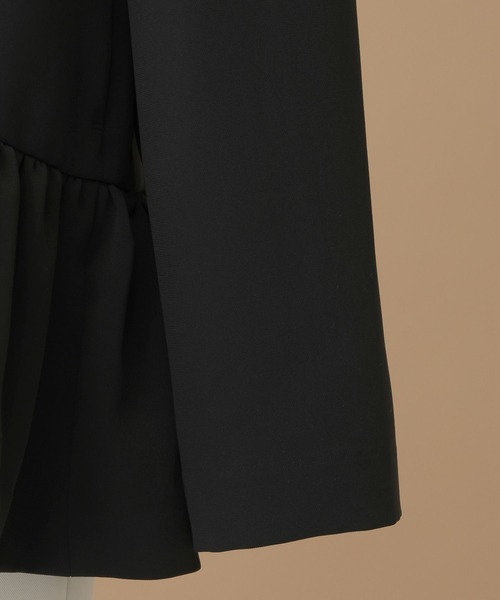 A part by（アパートバイ）の「【セレモニー】Ｃ＊フレアジャケットセットアップ（スーツセット・レディース・ブラック/ネイビー・SMALL/MEDIUM）」の10枚目の写真