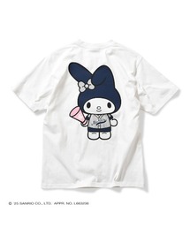 サンリオキャラクターズ × ホームゲーム [HOMEGAME] - マイメロディー 半袖 Tシャツ [MY MELODY UNIFORM TEE WHITE HG2501102]