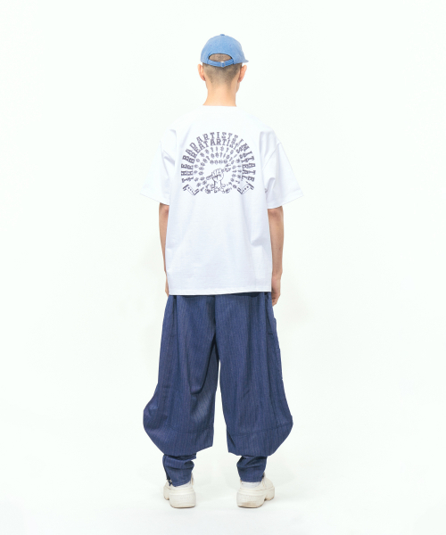 ARWW(エーアールダブリューダブリュー)の「ワイドバルーントビパンツネイビー(スウェットパンツ・メンズ・その他・FREE)」の4枚目の写真