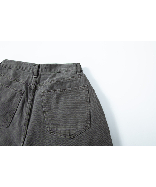 SALAD BAGUNI(サラダバグニ)の「Washed tuck pocket pants - dark gray(その他パンツ・レディース・その他・SMALL/MEDIUM)」の6枚目の写真