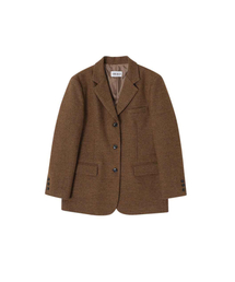 LANGNLU（ラングアンドルー）の「LUCCA Wool Blazer (Luca)_BROWN（テーラードジャケット）」