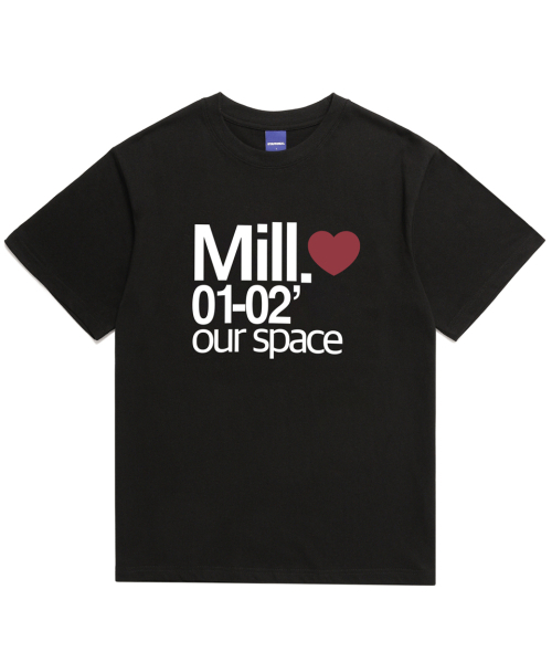 STAFF ONLY(スタッフオンリー)の「ミル01-02 Tシャツ(ブラック)(Tシャツ/カットソー・メンズ・その他・MEDIUM/LARGE)」の1枚目の写真