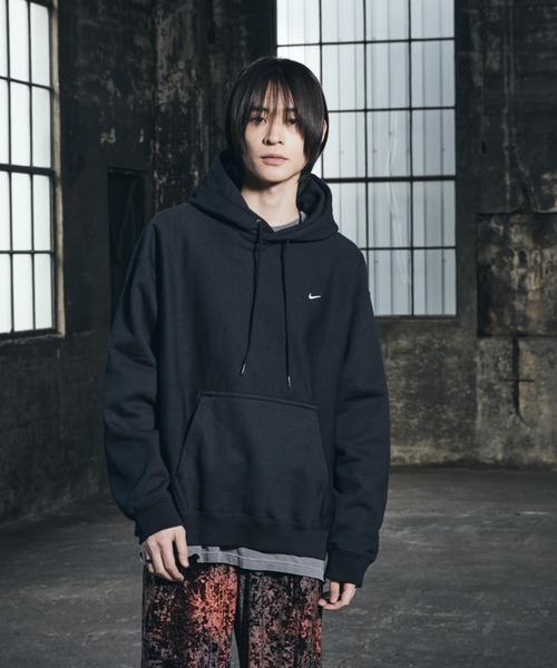 ナイキ ソロ スウッシュ メンズ プルオーバー パーカー / Nike Solo