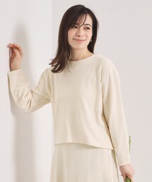 ITS'DEMO | 【手洗い可／セットアップ可】カットツイルプルオーバー(Tシャツ/カットソー)