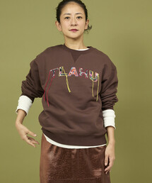 Freada | Freada/フリーダ ワッペンビジューロゴスウェット(スウェット)