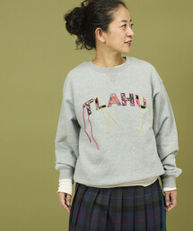 Freada（フリーダ）の「Freada/フリーダ ワッペンビジューロゴスウェット（スウェット）」